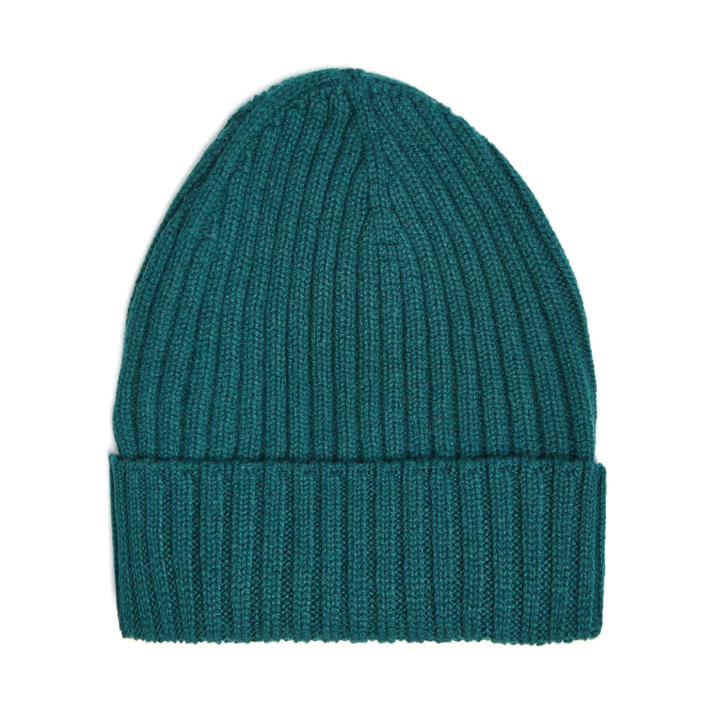 BERRETTO A COSTE VERDE SCURO In cashmere
