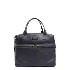 BORSA DA VIAGGIOBLU SCURO In pelle martellata