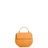 BORSA MINI CLEO ARANCIONE In pelle liscia