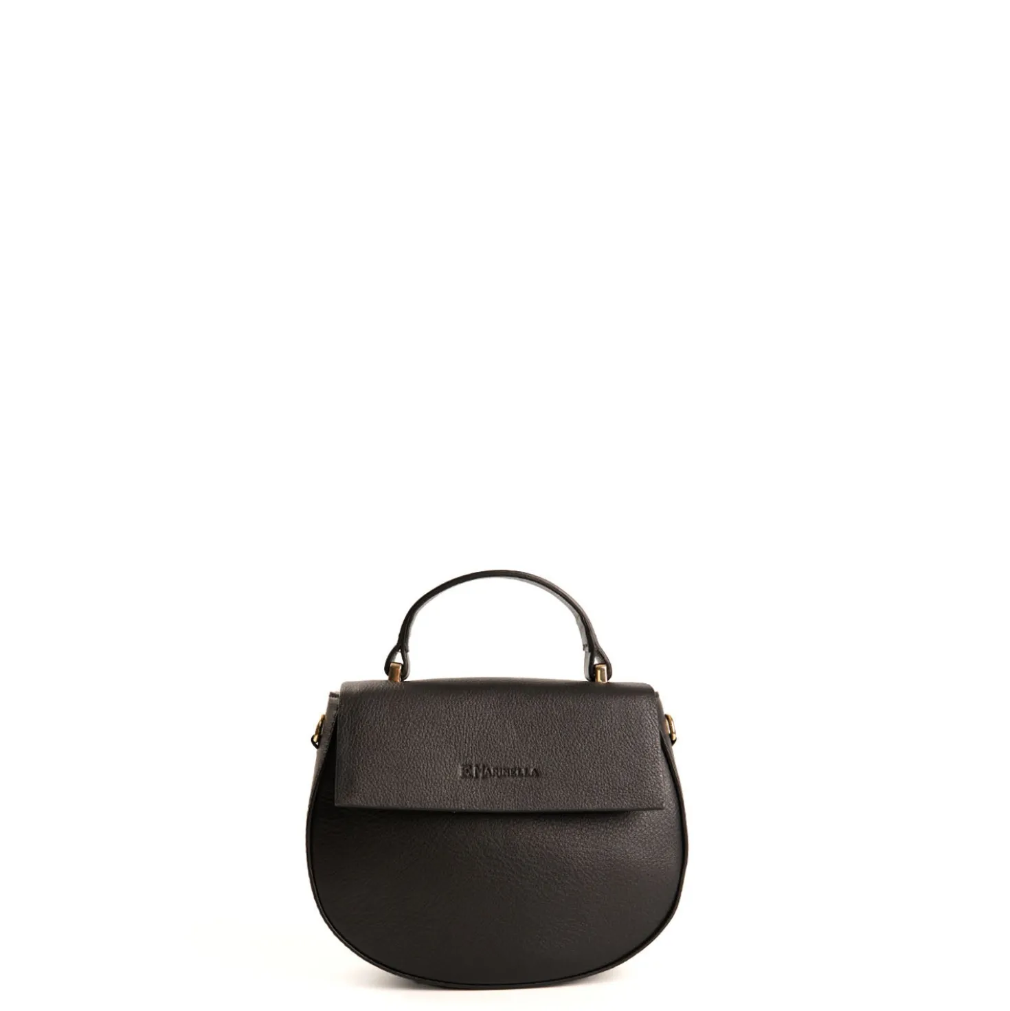 BORSA MINI CLEO NERA In pelle liscia