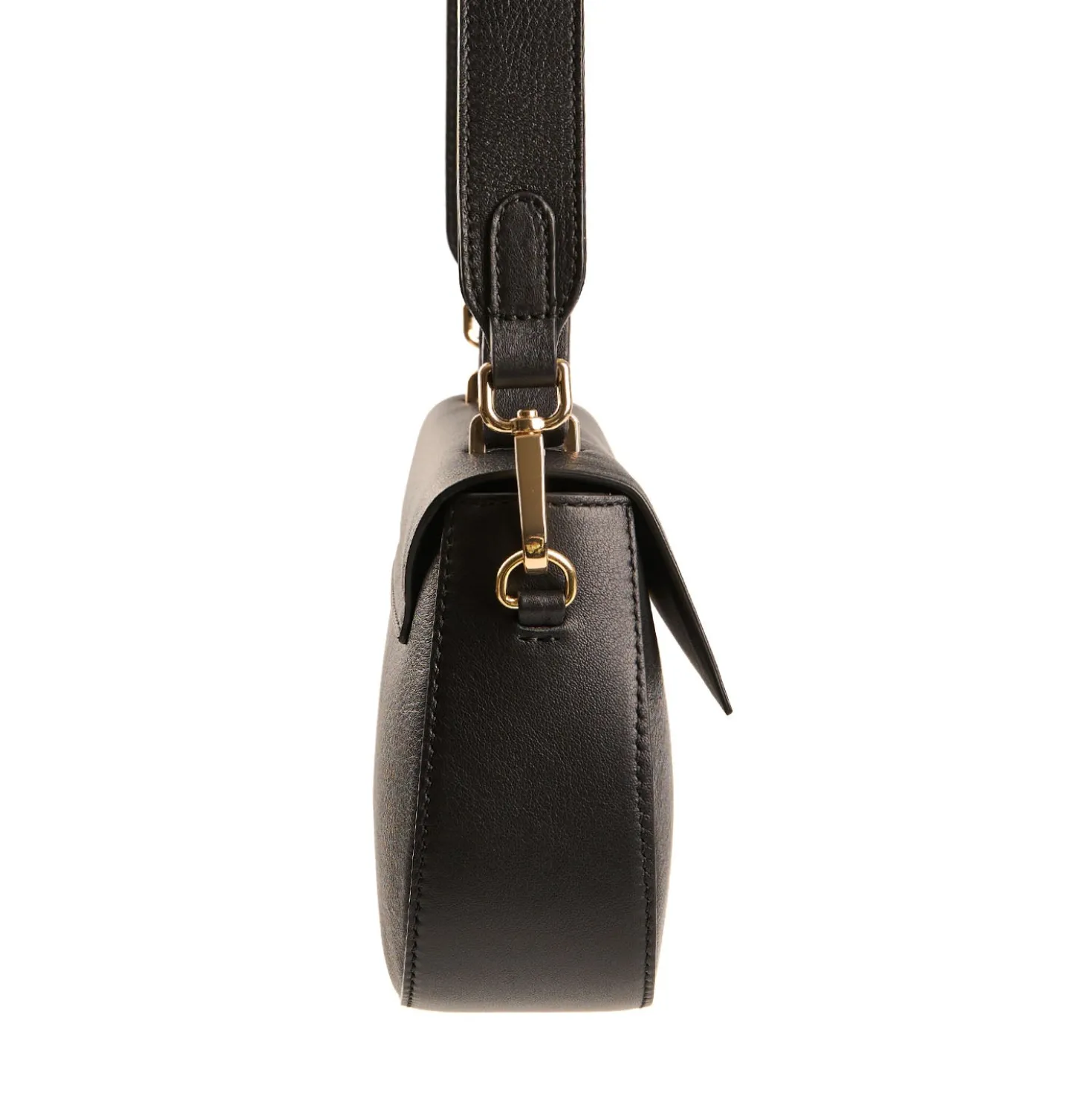 BORSA MINI CLEO NERA In pelle liscia