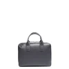 BORSA PORTA PC BLU In pelle martellata