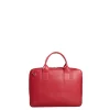 BORSA PORTA PC BORDEAUX In pelle martellata