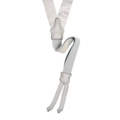 BRETELLE COLOR PERLA In raso di seta 2,5 cm