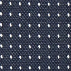BRETELLE EM BLU Micro pois bianco