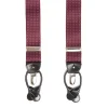 BRETELLE EM BORDEAUX Con micro pois bianchi