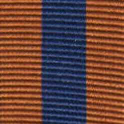 BRETELLE EM MARRONE CHIARO E BLU A righe