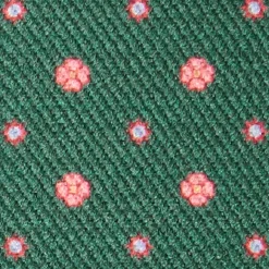 BRETELLE EM VERDE SCURO Microfantasia fiore