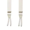 BRETELLE GRIGIO CHIARO In raso di seta 3,5 cm