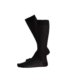 CALZINO LUNGO NERO In chiffon