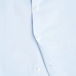 CAMICIA CLASSICA AZZURRA REGULAR In cotone popeline