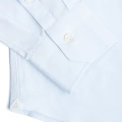 CAMICIA CLASSICA AZZURRA REGULAR In cotone popeline