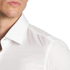 CAMICIA CLASSICA BIANCA REGULAR In cotone popeline