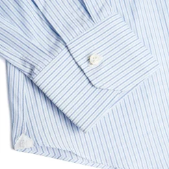 CAMICIA CLASSICA DOPPIA RIGA SLIM In cotone popeline