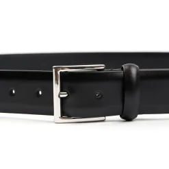 CINTURA CLASSICA NERA In pelle 35 mm