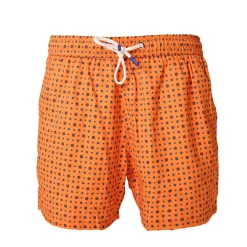COSTUME DA BAGNO ARANCIONE Macrofantasia fiore