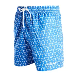 COSTUME DA BAGNO AZZURRO Macrofantasia fiore