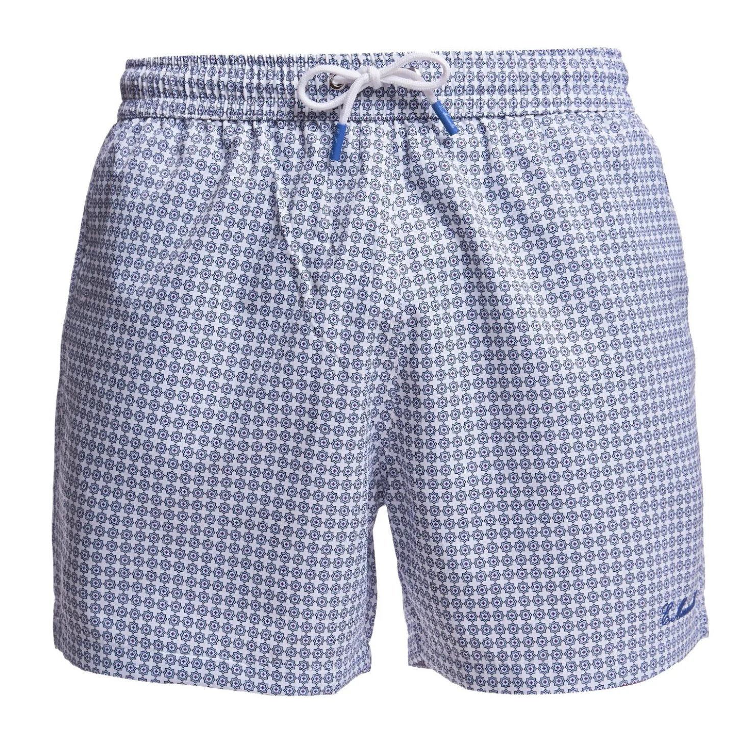 COSTUME DA BAGNO BIANCO Macrofantasia fiore