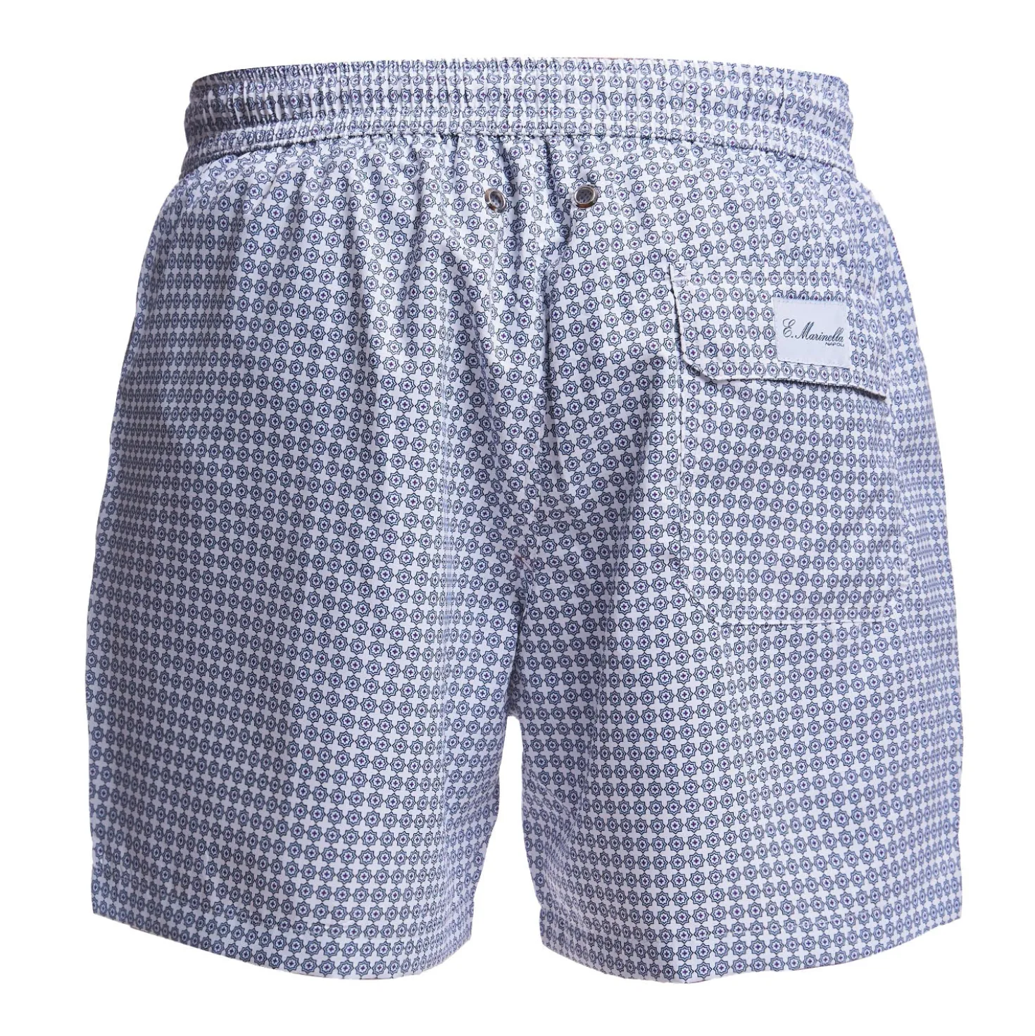 COSTUME DA BAGNO BIANCO Macrofantasia fiore