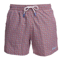 COSTUME DA BAGNO BORDEAUX Macrofantasia fiore