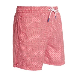 COSTUME DA BAGNO ROSSO Macrofantasia fiore