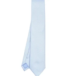 CRAVATTA CERIMONIA AZZURRA In seta jacquard