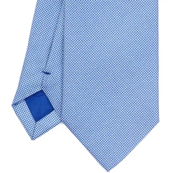 CRAVATTA CERIMONIA BLU In seta jacquard