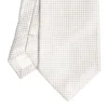 CRAVATTA CERIMONIA GRIGIO CHIARO In seta jacquard