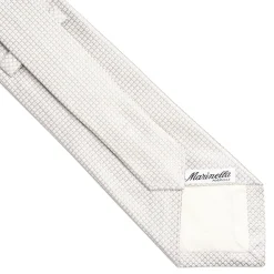 CRAVATTA CERIMONIA GRIGIO CHIARO In seta jacquard
