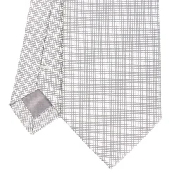 CRAVATTA CERIMONIA GRIGIO CHIARO In seta jacquard