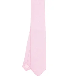CRAVATTA CERIMONIA In seta jacquard rosa
