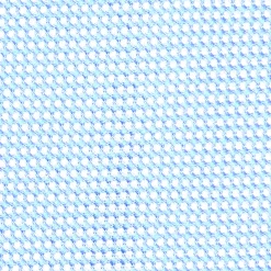 CRAVATTA CERIMONIA IN SETA JACQUARD AZZURRA Microfantasia geometrica