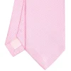CRAVATTA CERIMONIA ROSA In seta jacquard