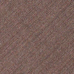 CRAVATTA CLASSICA DONNA IN LANA SFODERATA MARRONE BORDEAUX Bicolore