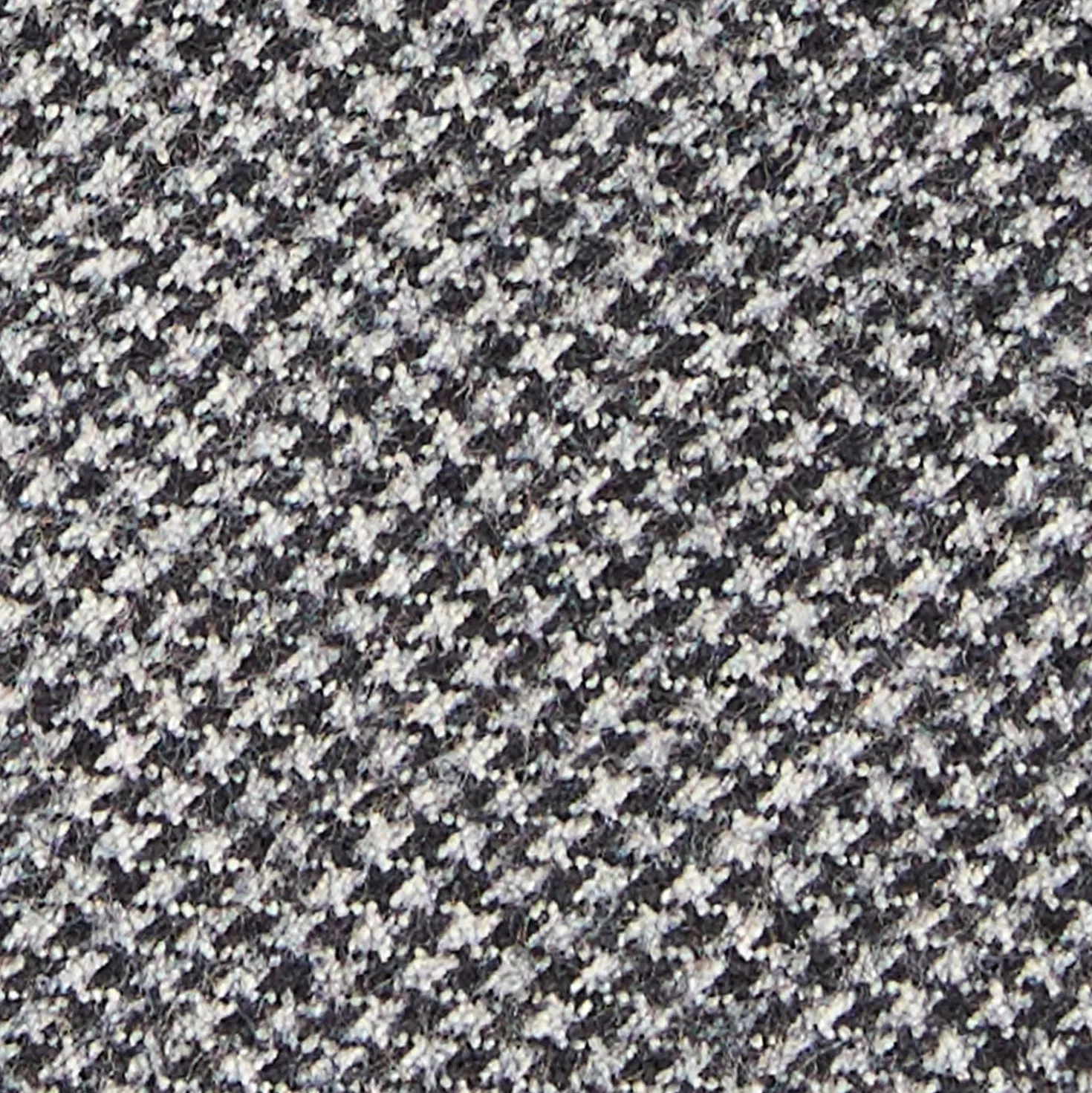 CRAVATTA CLASSICA IN LANA SFODERATA GRIGIO SCURO Pied de poule