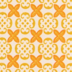 CRAVATTA DONNA CLASSICA IN SETA STAMPATA GIALLA Microfantasia inspirazione foulard