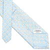 CRAVATTA IN SETA AZZURRA Collezione archivio anno 1963