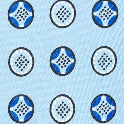 CRAVATTA IN SETA AZZURRA Collezione archivio anno 1951
