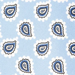 CRAVATTA IN SETA AZZURRA Collezione archivio anno 1931