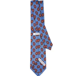 CRAVATTA IN SETA AZZURRO POLVERECollezione heritage