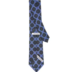 CRAVATTA IN SETA AZZURRO POLVERECollezione heritage