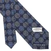 CRAVATTA IN SETA BLU Collezione archivio anno 1978