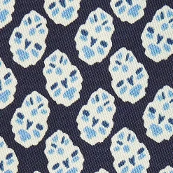 CRAVATTA IN SETA BLU SCURO Collezione archivio anno 1938