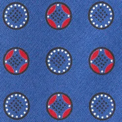 CRAVATTA IN SETA BLUETTE Collezione archivio anno 1951