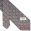 CRAVATTA IN SETA MARRONE SCURO Collezione archivio anno 1985