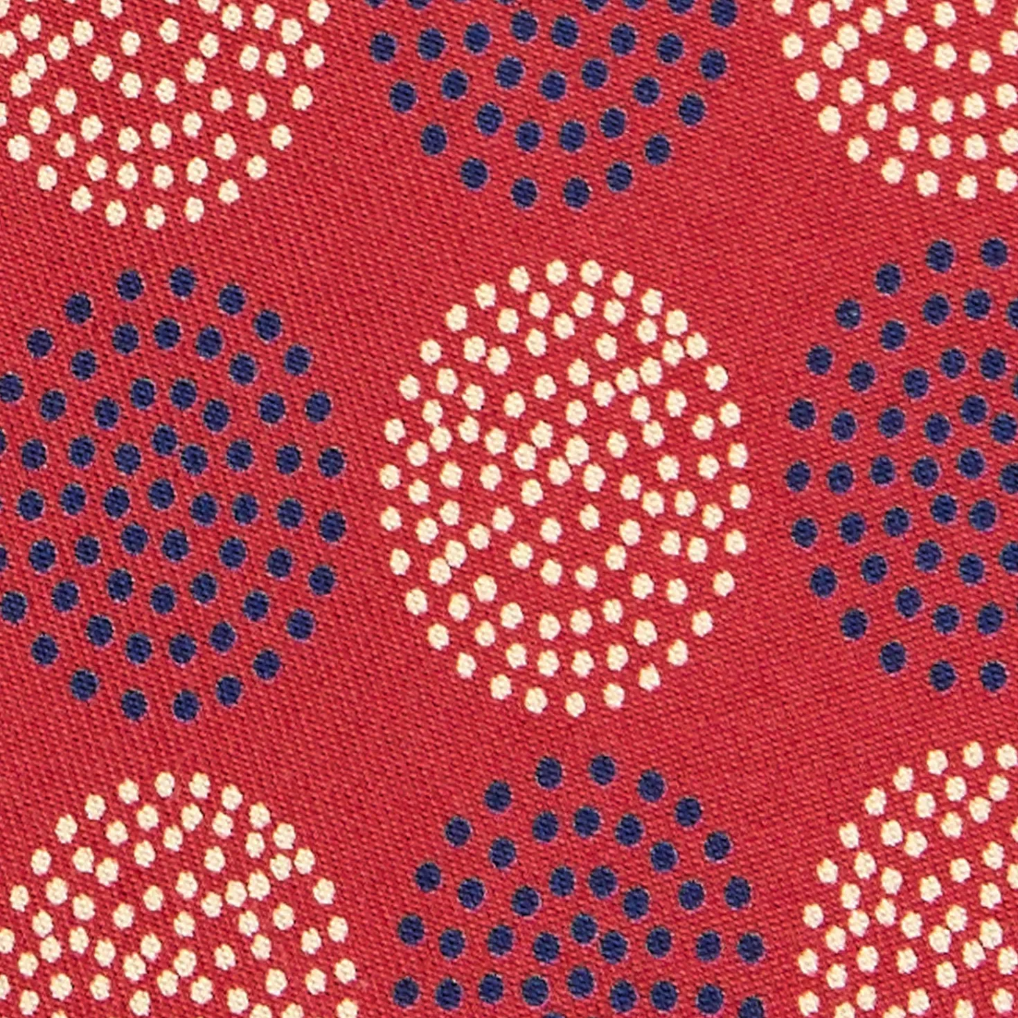 CRAVATTA IN SETA ROSSA Collezione archivio anno 1978