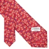 CRAVATTA IN SETA ROSSA Collezione archivio anno 1977