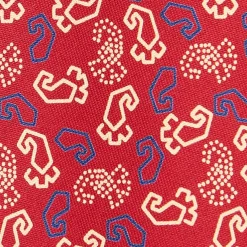 CRAVATTA IN SETA ROSSA Collezione archivio anno 1977