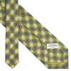 CRAVATTA IN SETA VERDE OLIVA Collezione archivio anno 1974