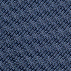 CRAVATTA SARTORIALE BLU In garza di seta
